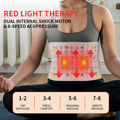 Red Light Heating Massage Waist Belt