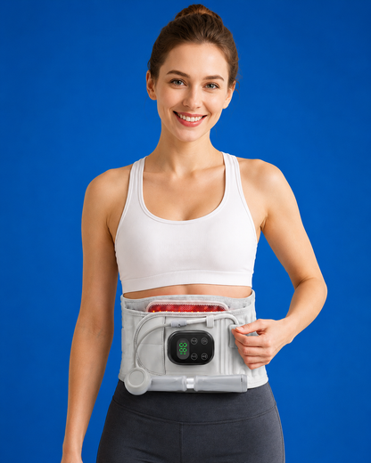 Red Light Heating Massage Waist Belt